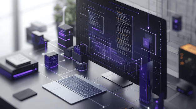 Modern software architecture diagram digital platform