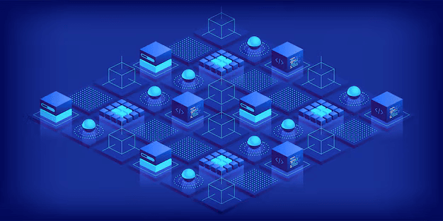 Microservices architecture technology diagram