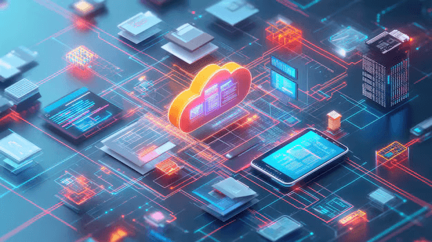 Cloud native architecture diagram software platform