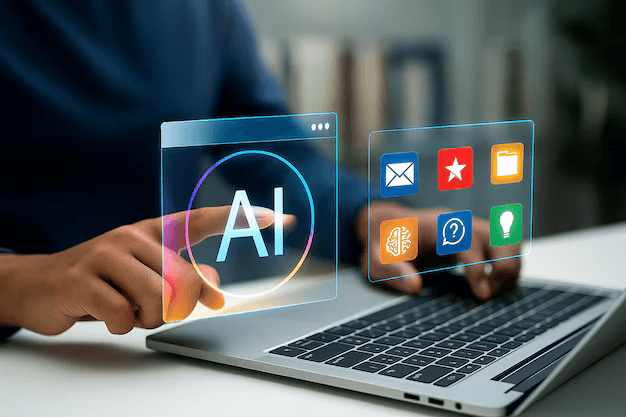 AI design tool generating social media graphics