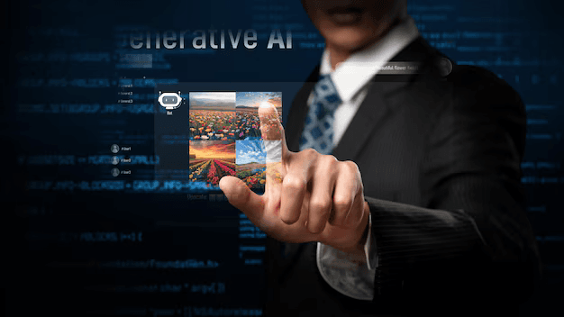 AI image generation concept digital art technology