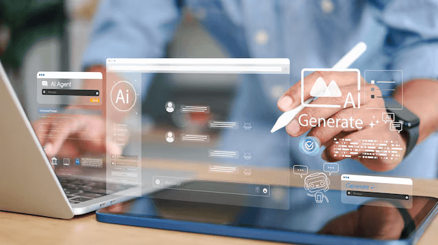 AI content automation platform dashboard design