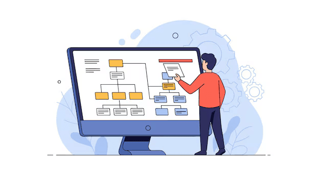 Software architecture diagram scalable system