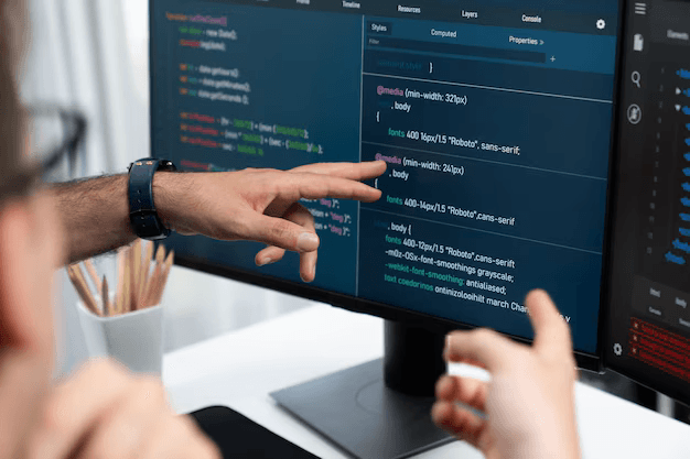 Scrum board software development workflow