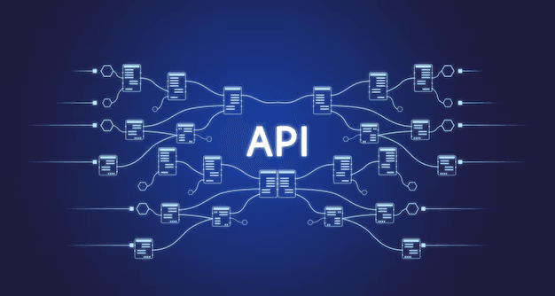Platform ecosystem API connections visualization