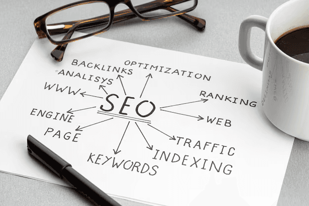 Search engine optimization strategy diagram